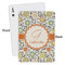 Swirls & Floral Playing Cards - Approval