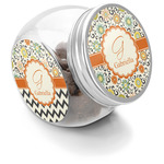 Swirls & Floral Puppy Treat Jar (Personalized)