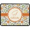 Swirls & Floral Rectangular Trailer Hitch Cover (Personalized)