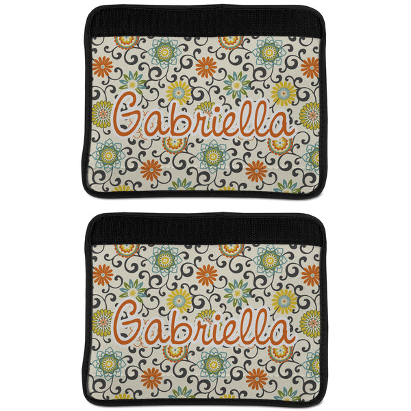 Swirls & Floral Seat Belt Cover (APPROVAL Update)