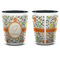 Swirls & Floral Shot Glass - Two Tone - APPROVAL