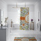 Swirls & Floral Shower Curtain - 70"x83"