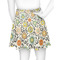 Swirls & Floral Skater Skirt - Back