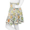 Swirls & Floral Skater Skirt - Side