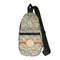 Swirls & Floral Sling Bag (Personalized)