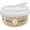 Swirls & Floral Snack Container (Personalized)