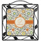 Swirls & Floral Square Trivet (Personalized)
