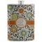 Swirls & Floral Stainless Steel Flask (Personalized)