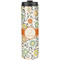 Swirls & Floral Stainless Steel Skinny Tumbler - 20 oz (Personalized)