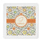 Swirls & Floral Decorative Paper Napkins (Personalized)
