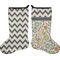 Swirls & Floral Stocking - Double-Sided - Approval