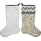 Swirls & Floral Stocking - Single-Sided - Approval