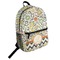 Swirls & Floral Student Backpack Front