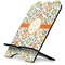 Swirls & Floral Stylized Tablet Stand - Side View
