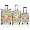Swirls & Floral Suitcase Set 1 - APPROVAL