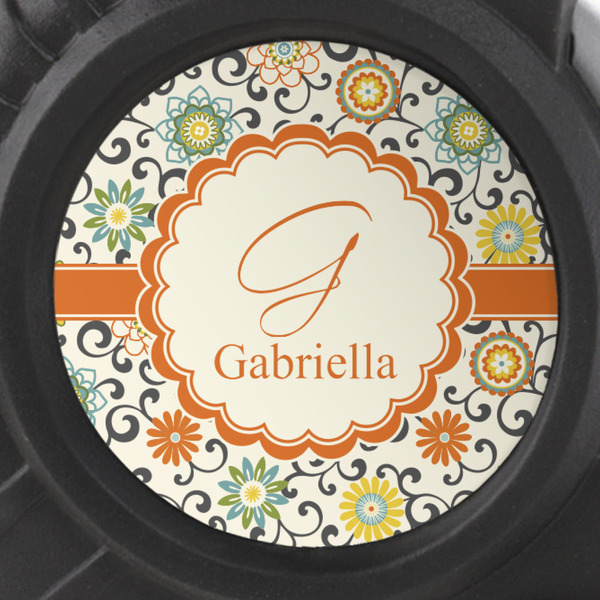 Swirls & Floral Tape Measure - 25ft - detail