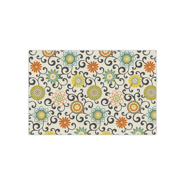 Custom Swirls & Floral Tissue Paper Sheets - Small - Heavyweight