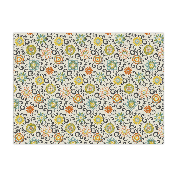 Custom Swirls & Floral Tissue Paper Sheets