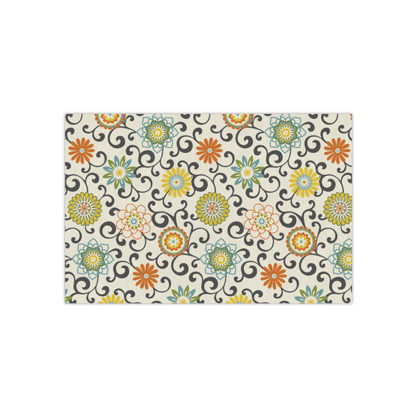 Custom Swirls & Floral Small Tissue Papers Sheets - Lightweight
