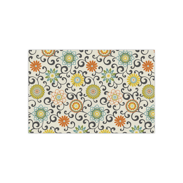 Custom Swirls & Floral Tissue Paper Sheets - Small - Lightweight