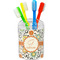 Swirls & Floral Toothbrush Holder (Personalized)