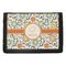 Swirls & Floral Trifold Wallet (Personalized)