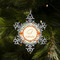 Swirls & Floral Vintage Snowflake - (LIFESTYLE)