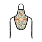 Swirls & Floral Bottle Apron (Personalized)