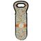 Swirls & Floral Wine Tote Bag (Personalized)