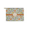 Swirls & Floral Zipper Pouch - Small - 8.5"x6" (Personalized)