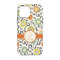 Swirls & Floral iPhone 13 Pro Tough Case - Back