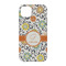 Swirls & Floral iPhone 14 Case - Back