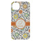 Swirls & Floral iPhone 14 Plus Case - Back