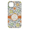 Swirls & Floral iPhone 14 Plus Tough Case - Back