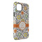 Swirls & Floral iPhone 14 Pro Max Tough Case - Angle
