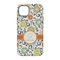 Swirls & Floral iPhone 14 Pro Tough Case - Back