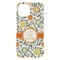 Swirls & Floral iPhone 15 Plus Case - Back