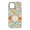 Swirls & Floral iPhone 15 Pro Tough Case - Back