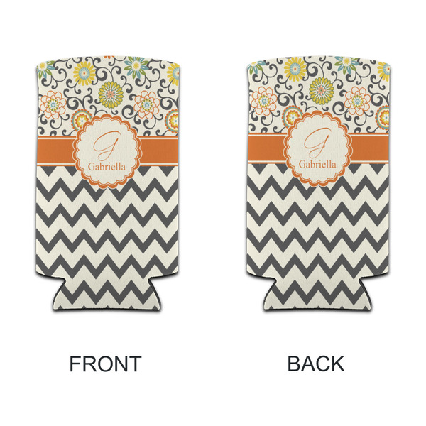 Swirls, Floral & Chevron 12oz Tall Can Sleeve - APPROVAL