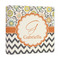 Swirls, Floral & Chevron Canvas Print - 12x12 (Personalized)