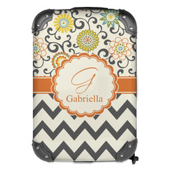 Swirls, Floral & Chevron Kids Hard Shell Backpack (Personalized)