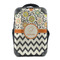 Swirls, Floral & Chevron 15" Backpack - FRONT
