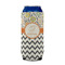 Swirls, Floral & Chevron 16oz Can Sleeve - FRONT (on can)