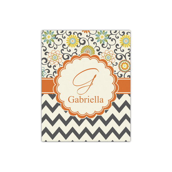 Swirls, Floral & Chevron 16x20 - Canvas Print - Front View