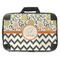 Swirls, Floral & Chevron Hard Shell Briefcase - 18" (Personalized)