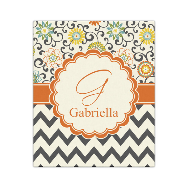 Swirls, Floral & Chevron 20x24 - Canvas Print - Front View
