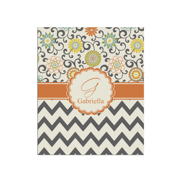 Custom Swirls, Floral & Chevron Poster - Matte - 20x24 (Personalized)