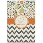 Swirls, Floral & Chevron Poster - Matte - 24x36 (Personalized)