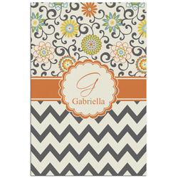 Swirls, Floral & Chevron Poster - Matte - 24x36 (Personalized)