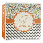 Swirls, Floral & Chevron 3-Ring Binder - 2 inch (Personalized)